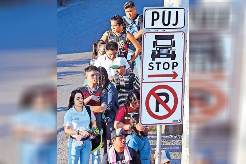 Regierung manilas spielt streik der puj herunter