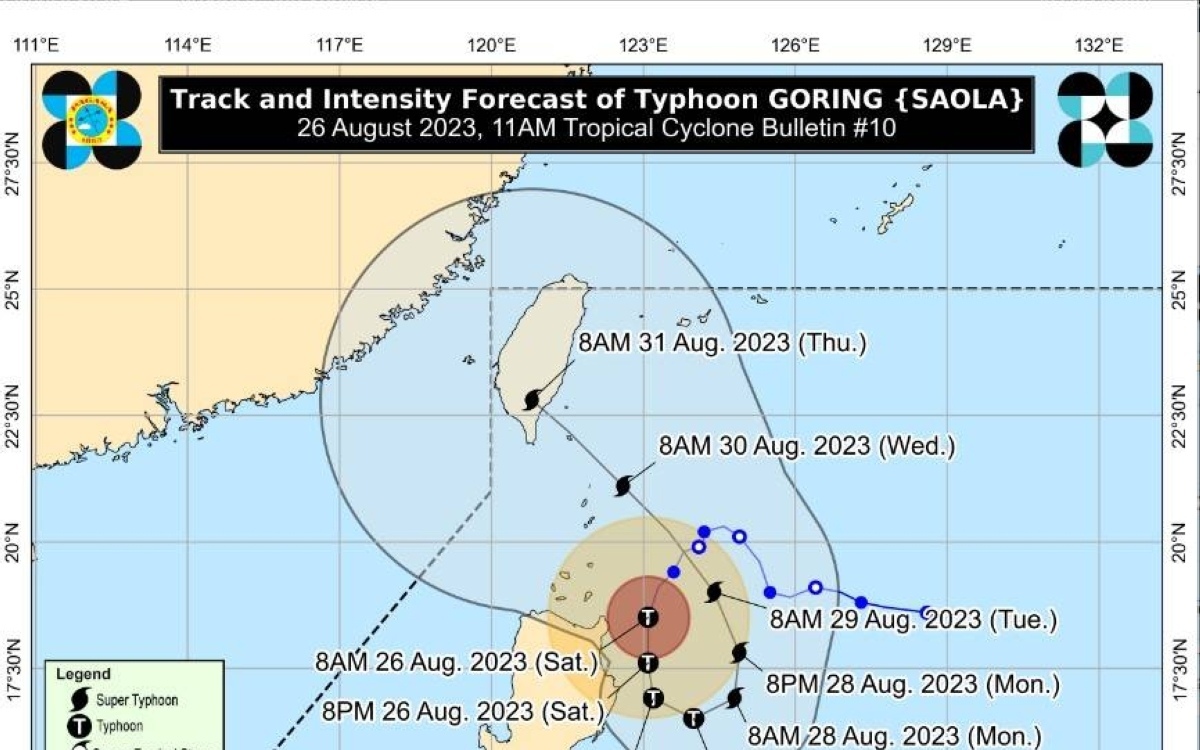 Signal nr 3 in cagayan isabela waehrend goring intensiver wird 4ef24819